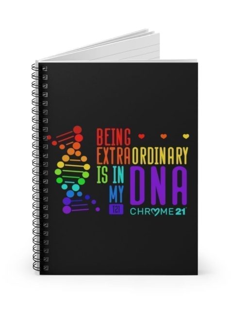 Trisomy 21 Awareness Notebook